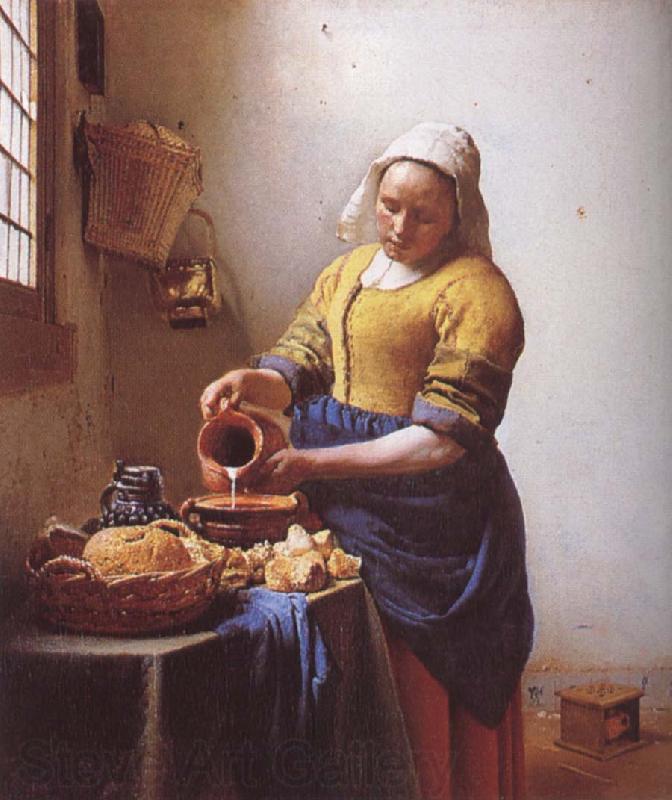Jan Vermeer Kokspigan France oil painting art